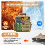 Multifunctional Bag Tactical Lunch for woman - Image 4