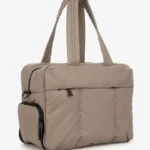 Multifunction Puffer Duffel Bag with Shoe Compartment - Image 9