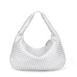 Stylish Patchwork PU Leather Shoulder Bag for Daily Outfits - Image 9