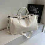 PU Leather Oversize Travel Bag – Durable & Stylish Weekender - Image 8