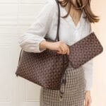 Windmill Pattern Tote Bag Two-Piece Set – Large Capacity Mother’s Bag - Image 5