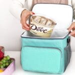 Oxford Cloth Thermal Insulation Bag Picnic Lunchbox Bag Lunch Bag Ice Bag Thermal Insulation Bag - Image 4