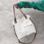 Women's Bag Cross Shoulder Canvas Bag Women's Single Shoulder Handheld Bag Japanese Simple Art - Image 4