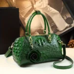 Tote Bag Crocodile Fashion Colorful Alligator Women Handbags Designer Retro Pattern Luxury Soft Leather Shoulder Crossbody Bags