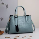 Luxury Genuine Cowhide Leather Tote Bag for Women - Image 4
