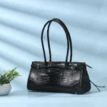 Luxury Genuine Leather Crocodile Tote Bag for Women