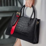 Luxury Genuine Cowhide Leather Tote Bag for Women - Image 3