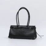 Luxury Genuine Leather Crocodile Tote Bag for Women - Image 7