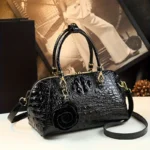 Tote Bag Crocodile Fashion Colorful Alligator Women Handbags Designer Retro Pattern Luxury Soft Leather Shoulder Crossbody Bags - Image 8