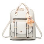 Pure Color Backpack Casual Student Backpack - Image 5